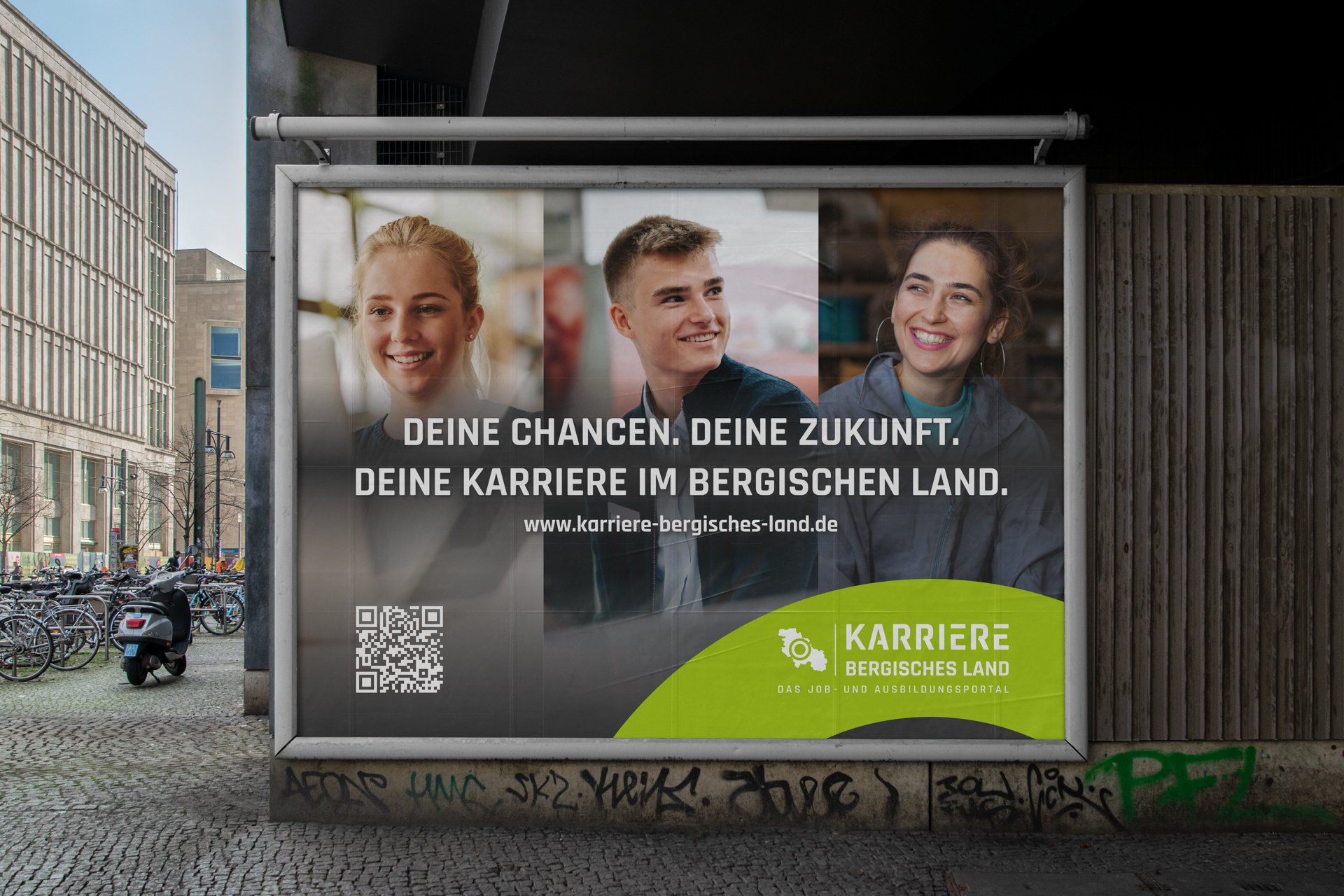 Karriere_Bergisches_Land_Großflächenwerbung
